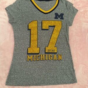 Girls Michigan Shirt Size 12